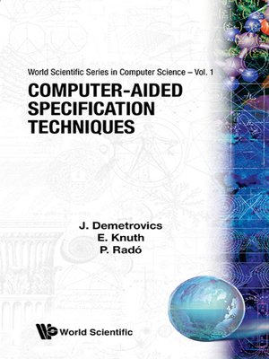 cover image of Computer-aided Specification Techniques
